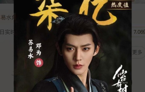 邓为首部男主剧苏易水站内热度破7亿|仙台有树|期待新角色|影视高口碑|邓为苏易水|口碑