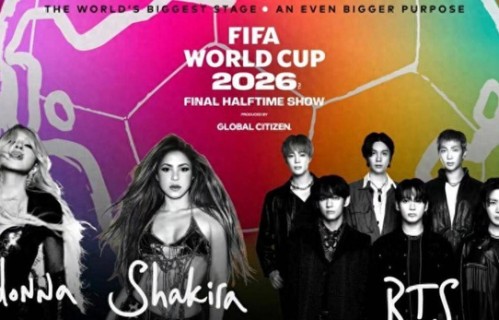 防弹少年团登场！世界杯决赛中场秀|夏奇拉|国际足联|麦当娜|玩酷|韩国